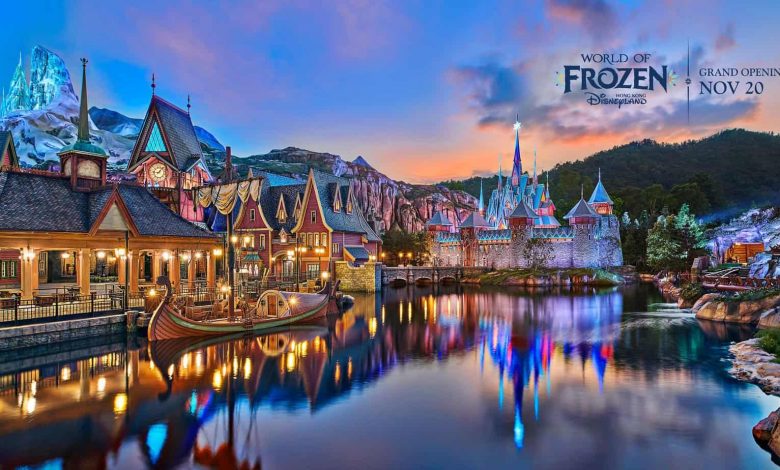 World of Frozen Castle on Hong Kong