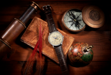 Flat Lay of Orient Watch