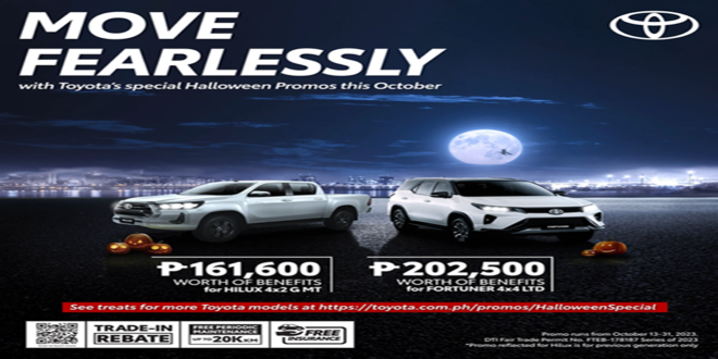 Drive Fearlessly this Halloween with Toyota's Special Promotion