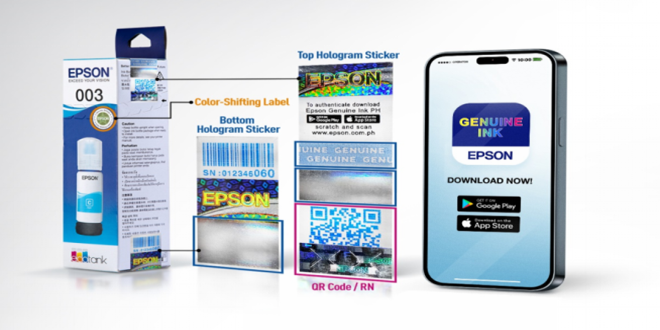 Epson Introduces App to Combat Counterfeit Inks in the Philippines