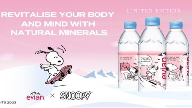 evian® and Snoopy Introduce Limited Edition Water Bottles with Exclusive Designs