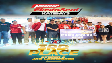 Podium Finish Pioneer ElastoSeal Katibays Secures 3rd Place in PBA 3x3 Season 3 Second Conference