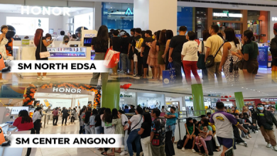 HONOR X9b 5G pre-order claims at SM North EDSA and SM Angono Rizal