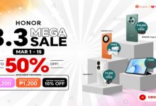 Main KV - It_s Raining Freebies with up to 50% Discount this HONOR 3.3 Mega Sale!_1