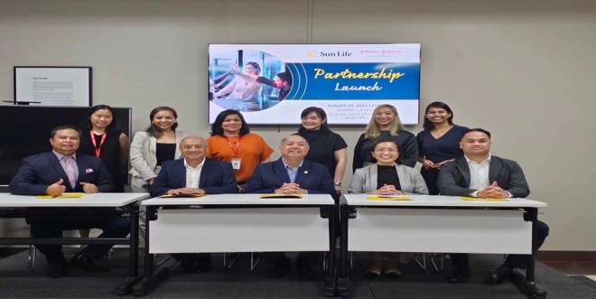 PRESS RELEASE - Sun Life and Johnson & Johnson Ink Deal to Promote Healthier Lives for Filipinos