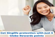 Secure Singlife Protection with Only 5 Globe Rewards Points