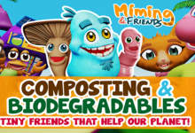 Miming and Friends episode 3 composting Mondelez International