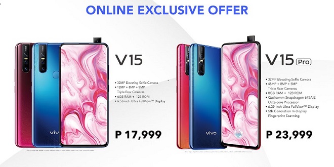 vivo v15 online exclusive offer