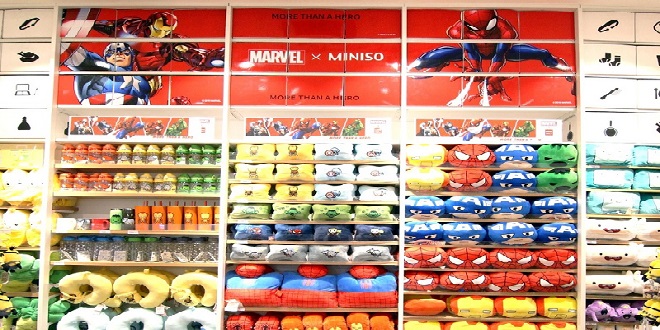 Marvel x Miniso collection is now available at its flagship store at the SM Mall of Asia.