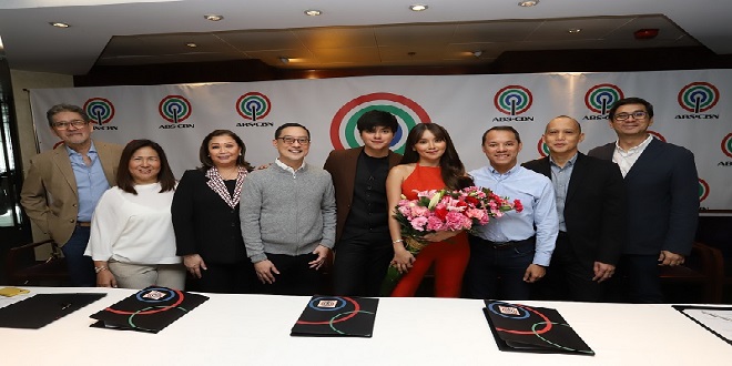 From left to right - Johnny Manahan, Min Bernardo, Cory Vidanes, Carlo Katigbak, Daniel Padilla, Kathryn Bernardo, Mark Lopez, Rick Tan, and Laurenti Dyogi_1