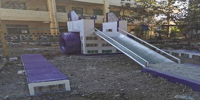 Mondelez Philippines recycled play area