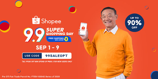 Shopee's 9.9 Super Shopping Day!