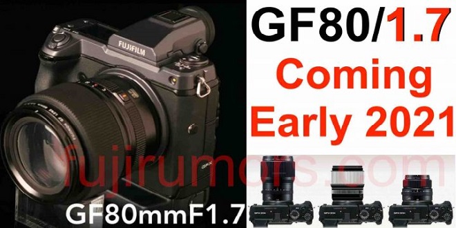 Announcing NEW FUJINON GF80mmF1.7 R WR Lens