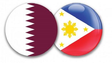 Qatar and Philippines Flag