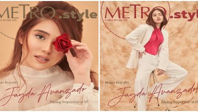Jayda on the cover of Metro.Style