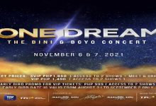 Ticket prices--One Dream BINI x BGYO The Concert