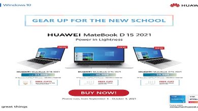 Upgrade your PC this school year with the Huawei