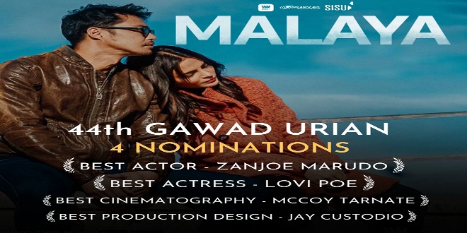 iWantTFC's Malaya gets 4 Gawad Urian nominations