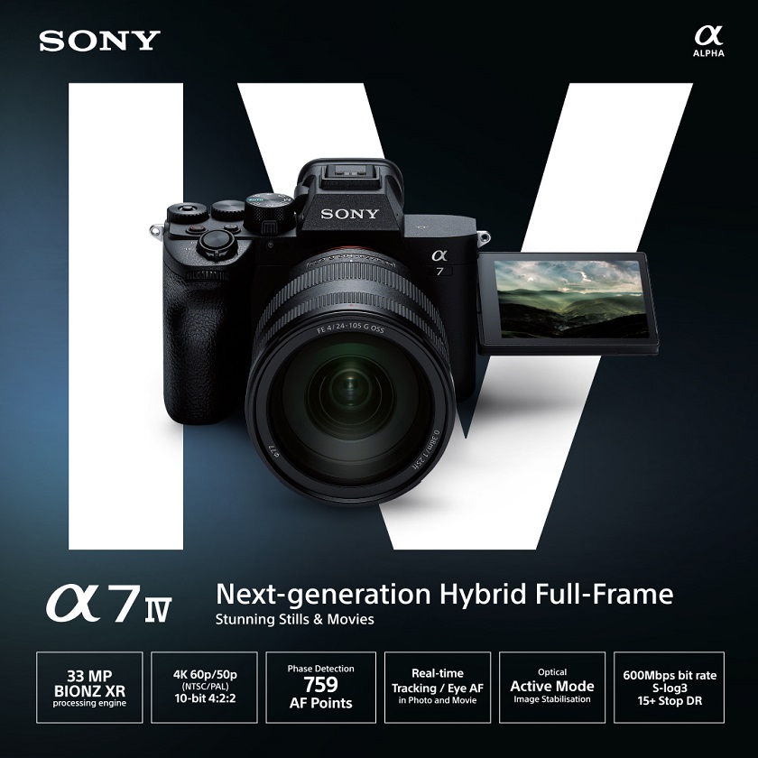 Sony A7 IV with 33-megapixel sensor and 4K video support launched