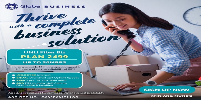 globe business plan 2499