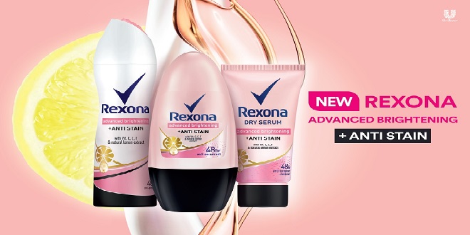 Rexona Advanced Brightening + Anti Stain KV v1