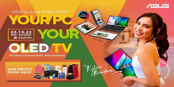PC/OLED TV? ASUS brings Vivobook 13 Slate OLED Filipino Gen Z