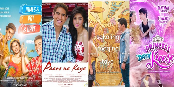 pbb loveteams headline cinema one's romance central this december