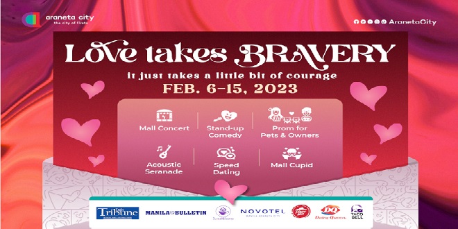 Confess true feelings and celebrate romance at Araneta City