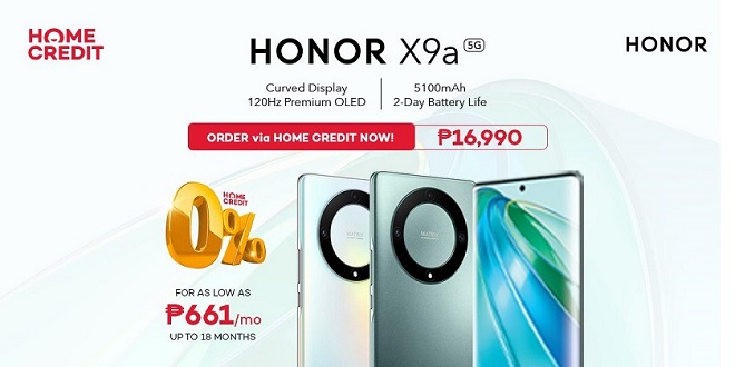 Unleash Your Lifestyle with HONOR X9a 5G through Home Credit Financing_1