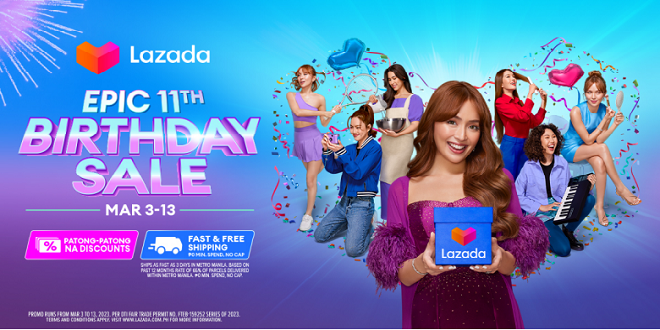 Lazada Kicks off Epic 11th Birthday Sale!