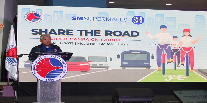 SM CaresDOTr team up for Share Road video campaign promote road safetyaccessibility