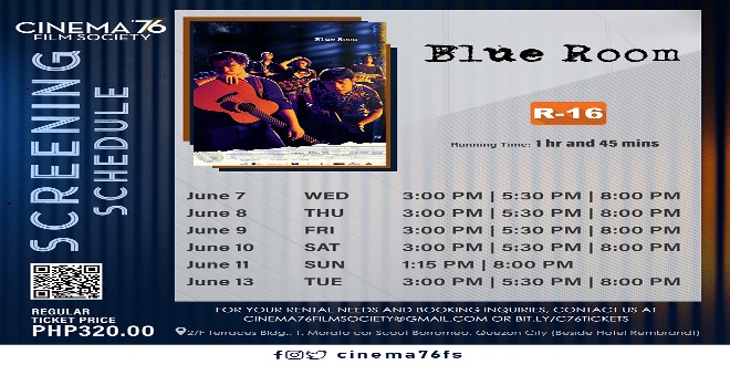 C76 Blue Room Schedule