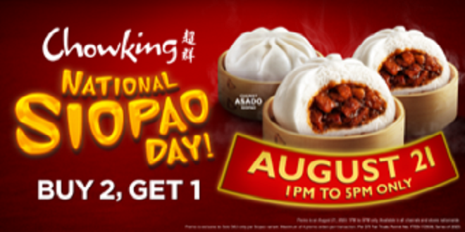 National Siopao Day_Chowking