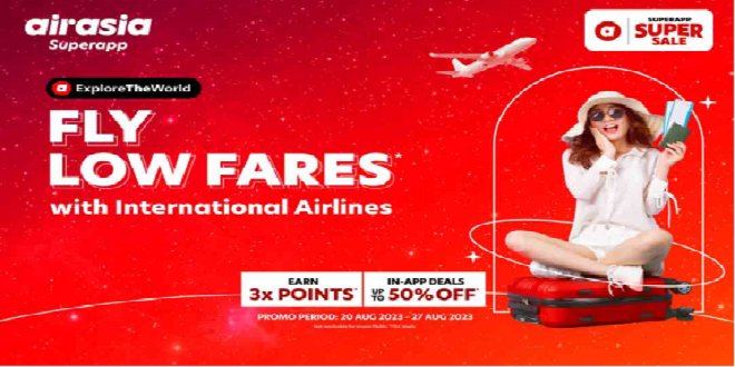 Prepare the Ber-months discounted airfares hotel deals on airasia Superapp!