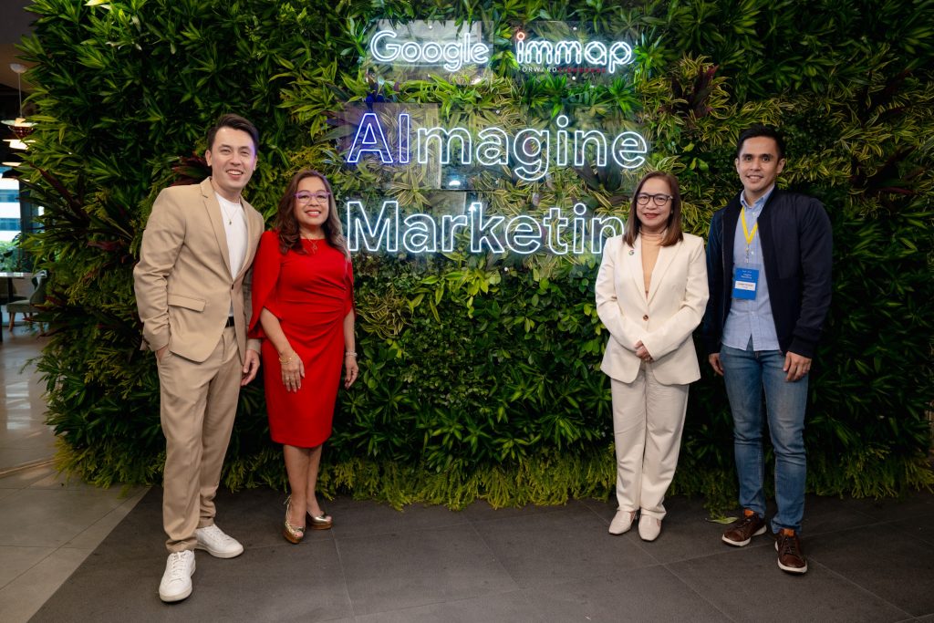 (L-R: Google Ph Comms and Public Affairs Head Mervin Wenke; adobo Magazine Founder, EIC and
President Angel Guerrero; Google Philippines Country Director Bernadette Nacario; Google Country
Marketing Manager for the Philippines and South Asia Frontier Markets Gabby Roxas)
