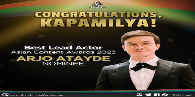 ARJO ATAYDE ACA NOMINATION