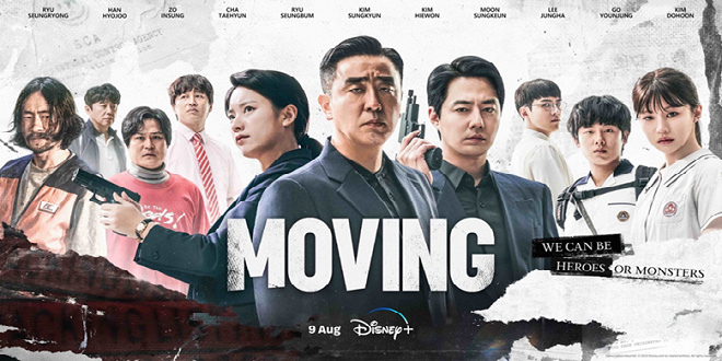 Blockbuster Korean Original Series 'Moving' Shatters Records Disney+ and Hulu's Most-Watched Show