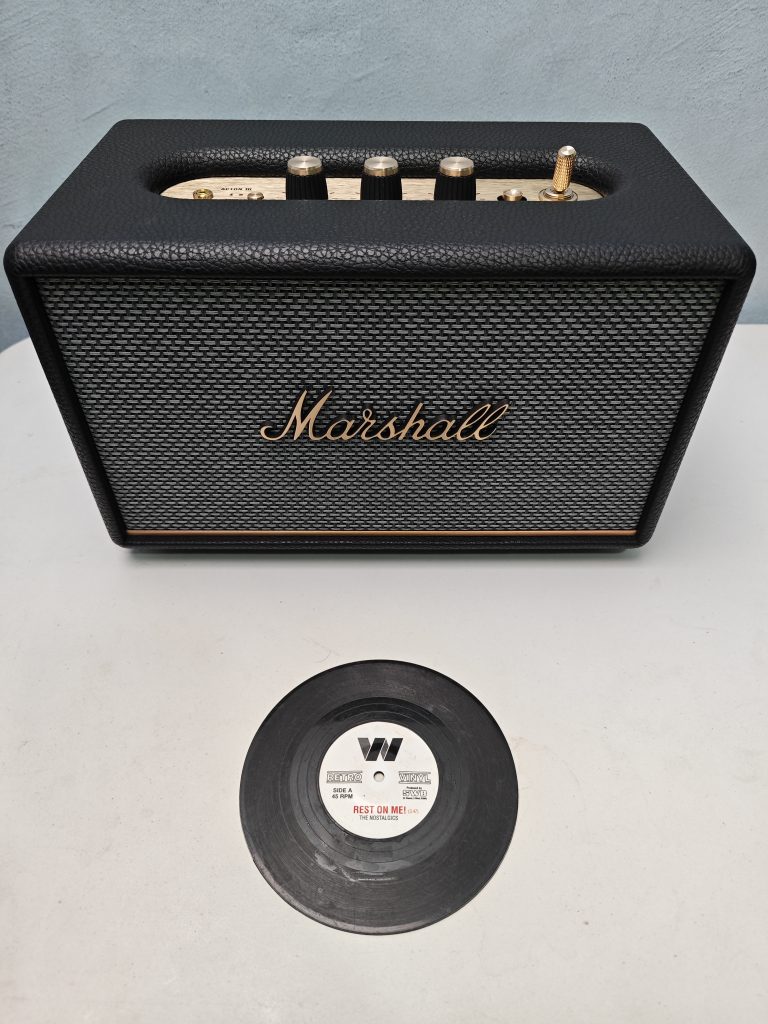 Marshall Speaker Front with Vinyl