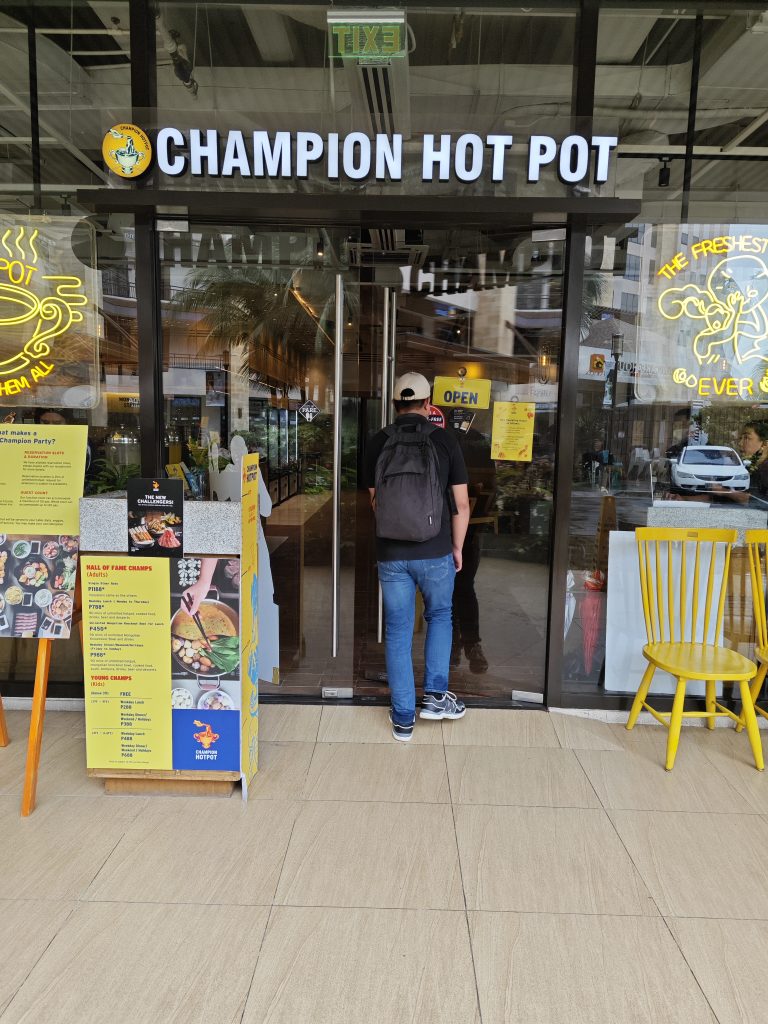 Champion Hot Pot Entrance
