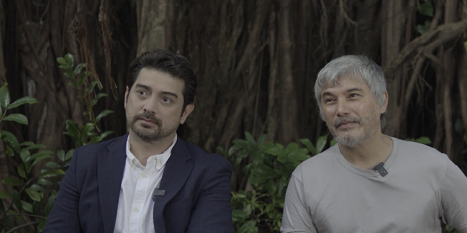 Ian Veneracion and Albert Martinez