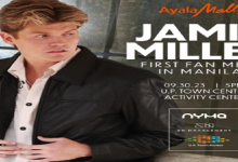 Jamie Miller's Inaugural Solo Fan Meet Comes to Manila, Philippines