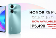 Main KV - HONOR X5 Plus is now available at Php 5,490