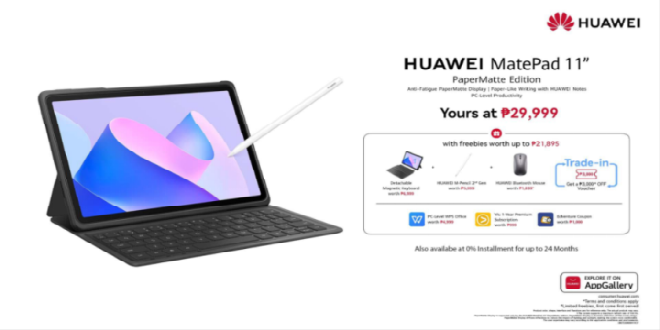 Experience New Era of Notetaking with HUAWEI MatePad 11