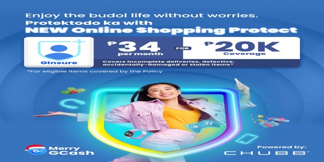 GCash Introduces GInsure for Online Shopping Security at Just PHP 34