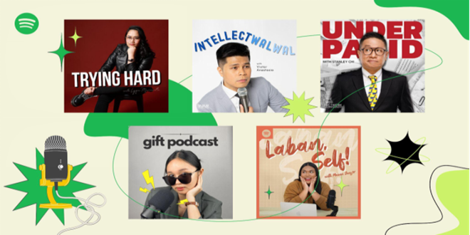 Inspiring Voices Spotify Showcases Stories of Creativity and Passion by Filipino Creators