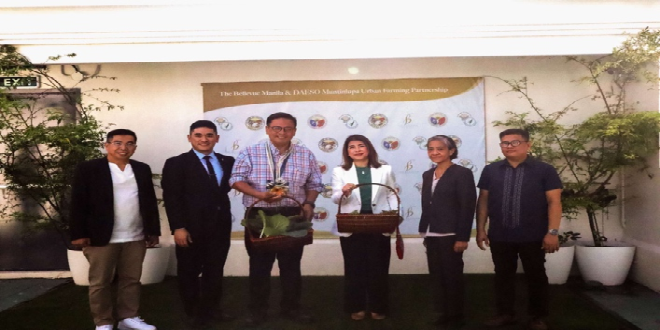 Promoting Sustainability Bellevue Manila Leads Urban Farming Initiative
