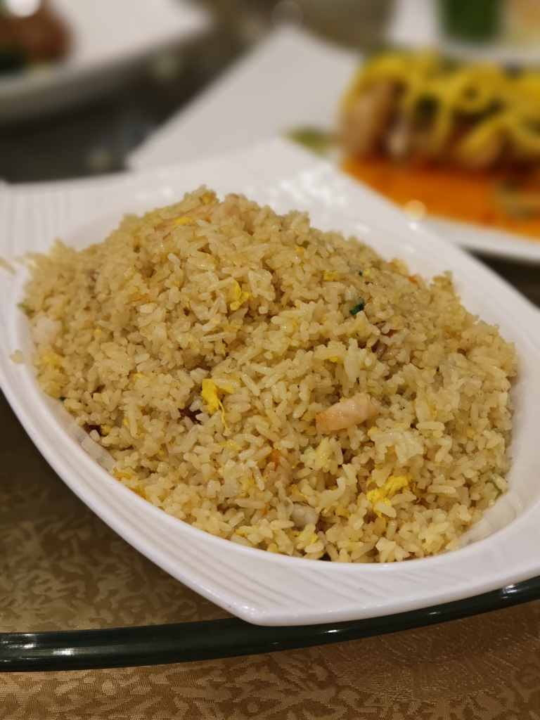 Yang Chow Rice on Dragon Court Chinese Restaurant at Manila Prince Hotel
