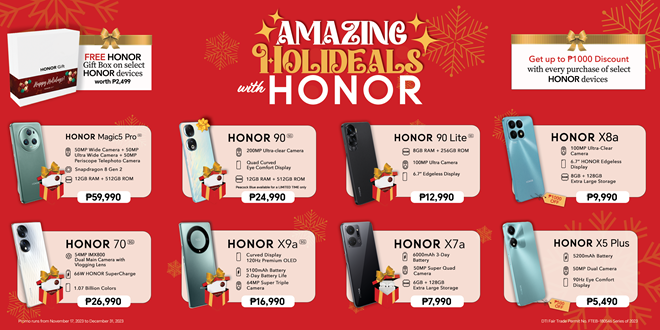 Main KV - HONOR Amazing Holideals