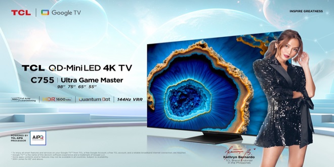 TCL introduces the Future of Gaming with the C755 'Ultra Game Master' QD-Mini LED TV