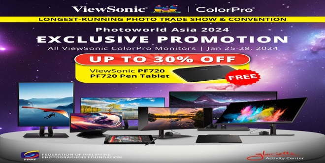 ViewSonic ColorPro Promotion_Photoworld Asia 2024